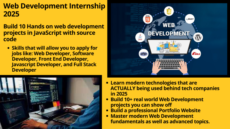 Web Development Internship