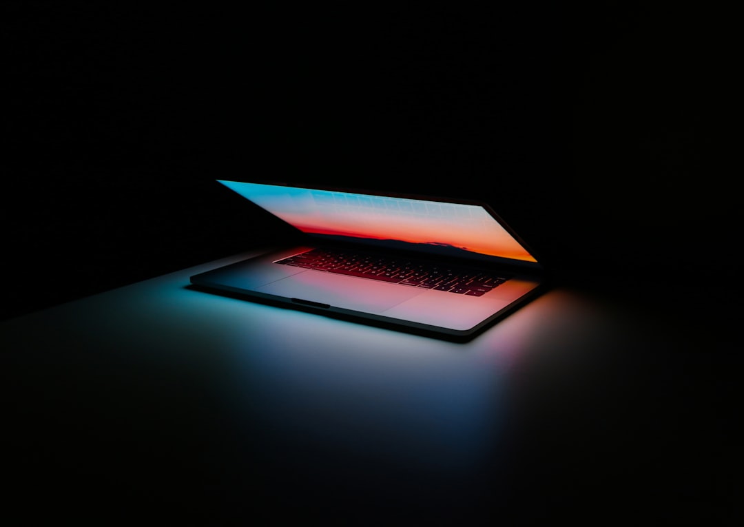 Student learning artificial intelligence and technology skills on a laptop